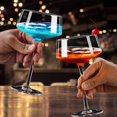 thumbnail image 3 of PARACITY Convex bottom martini glasses (4 pieces), 3 of 6