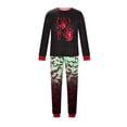 thumbnail image 5 of Racifhz Family Matching Pajamas Halloween Loungewear Set Long Sleeve Top and Pants Cozy Sleepwear matching family sets Holiday PJ Sets Halloween Gifts for Family and, 5 of 6