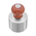 thumbnail image 1 of Prensa de Mano para Cuero, Prensador de Pesas, Herramienta Ergonómica Portátil con Rodillo, Mango de Madera, Herramienta Profesional para Bricolaje, P, 1 of 9