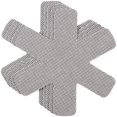 thumbnail image 1 of Protectores de sartenes de fieltro - juego de 5 - 38 cm - Protectores de sartenes XL - Protección apilable para una protección perfecta de las sartenes (gris), 1 of 4