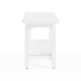 thumbnail image 4 of Alaterre Furniture Craftsbury 36 in. Sturdy Pine Wood Entryway Bench, 2-Person Bench Open Design Accent Furniture, White, 4 of 13