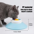 thumbnail image 2 of 2 Pack Dog Lick Sphere Slow Feeder, Interactive Licking Bowl with Suction Cup for Dogs and Cats, Silicone Enrichment Toy for Peanut Butter, Yogurt, Wet Food, Bathing, Grooming and Training, 2 of 8