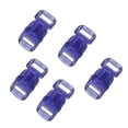 thumbnail image 2 of Paracord Planet 1/2-Inch Clear Curved Side Release Buckles – Various Colors and Pack Sizes – Handmade Crafting Projects, 2 of 3