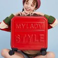 thumbnail image 4 of Maleta rodante con ruedas para hombre y mujer, Maleta de viaje con personalidad, a la moda, Maleta de 18 a 20 pulgadas, novedad de 2020, 4 of 4