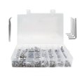 thumbnail image 2 of Riwesomey 520 Unids/caja Tornillo hexagonal Tornillos modificados Sujetador de acero inoxidable Piezas de repuesto Accesorio de reparación de Herramientas y ferretería Riwesomey TO011592-00, 2 of 6