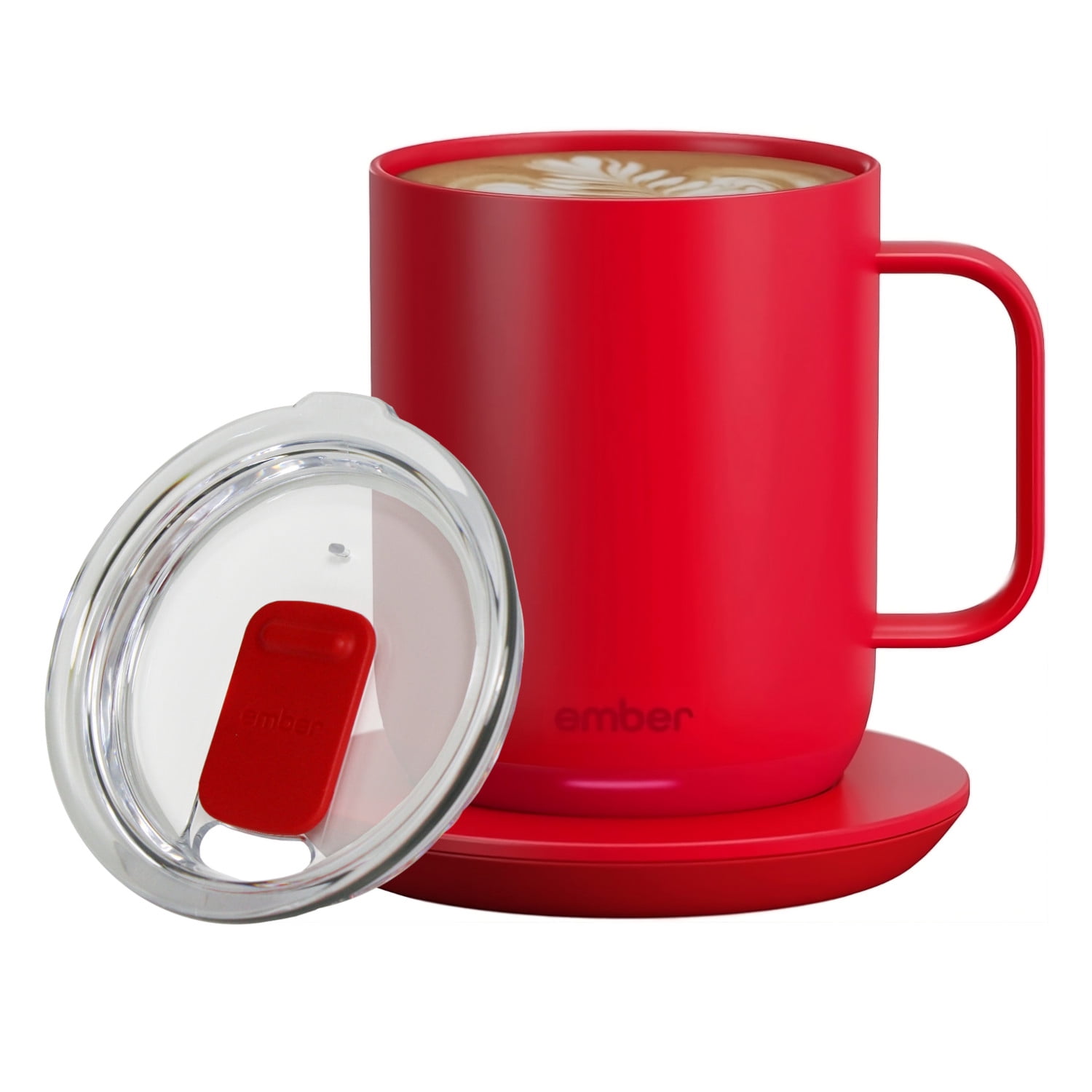 Coffee Mug Lids for Ember 14 oz Temperature Control Smart Mug 2, Splash  Proof Open - Close Slide Lid, Coffee Mug Lid Replacement with Sealing