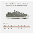 thumbnail image 2 of JENN ARDOR Women's Canvas Sneakers Rubber sole Fashion Shoes Canvas Upper Low Top Lace up Casual Walking Running Shoes (OL-6), 2 of 9