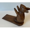 thumbnail image 4 of Mouse Doorstop Carved Wood Stained, 4 of 5