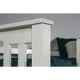 thumbnail image 2 of Highlands Harper Twin Over Twin Bunk Bed - White Finish, 2 of 9
