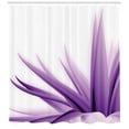 thumbnail image 3 of Ambesonne Flower Shower Curtain, Purple Ombre Lotus Art, 69"Wx84"L, Purple and White, 3 of 3