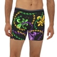thumbnail image 6 of Sigee Mardi Gras6 for Men's Boxer Briefs,Moisture Wicking and Breathable Medium, 6 of 9