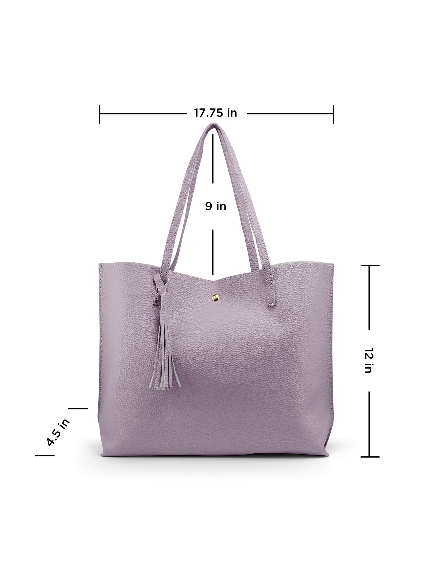 Name : Large Capacity Tassel Tote Bag Women Soft Leather Ladies Handbag  Crossbody Messenger Bags Female Purse Shoulder Bag