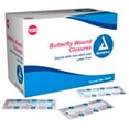 thumbnail image 4 of Dynarex Butterfly Wound Closures Waterproof Latex-Free Adhesive Bandages, 100 Count, 4 of 4