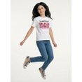 thumbnail image 5 of KPop Demon Hunters, Girls' & Big Girls' Graphic T-Shirt, World Tour Shots, Sizes 4-16, 5 of 5