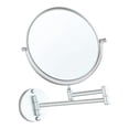 thumbnail image 2 of 1x Wall Mount Mirror 2 Side 3X Magnification for Shaving Cosmetic Matte, 2 of 8