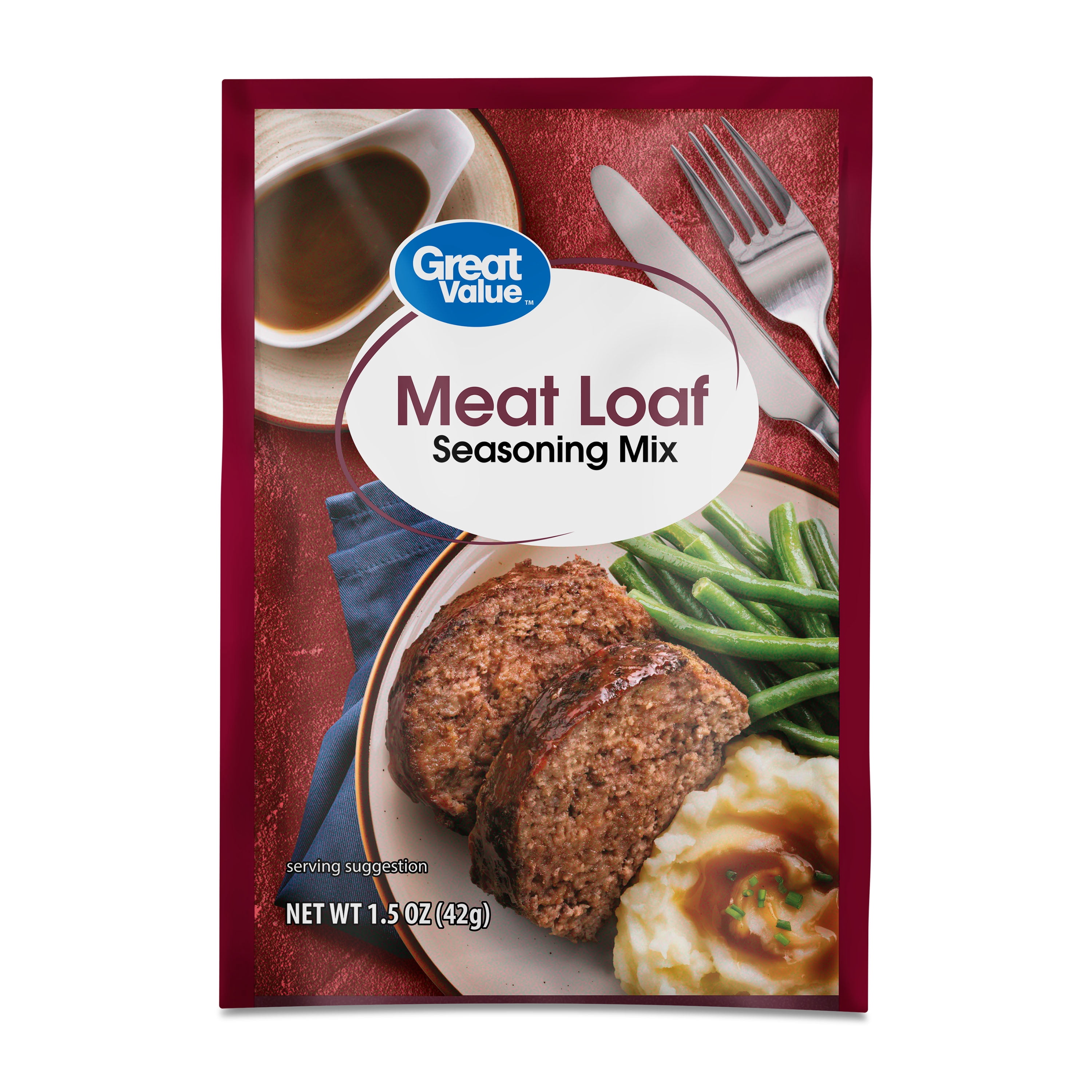 (12 pack) Great Value Meat Loaf Seasoning Mix, 1.5 oz