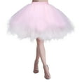 thumbnail image 2 of Mepaouo Rave Festival Tutu Skirt for Women Vintage Tulle Bubble Dance Party Costume Skirts(M,XL), 2 of 3