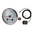 thumbnail image 2 of 110mm 3 - in - 1 GPS Speedometer Odometer with Voltmeter Fuel Level Gauge for RV Yacht Truck Red Backlight, 2 of 7