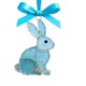 thumbnail image 2 of Adornos de Pascua, regalos de Pascua, atrapasoles de conejo de Pascua con forma de zanahoria y vitrales hechos a mano. Juego de 4 adornos colgantes para ventana, decoración del hogar, regalos de prima, 2 of 5