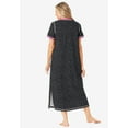 thumbnail image 3 of Dreams & Co. Plus Size Long Henley Sleepshirt, 3 of 4