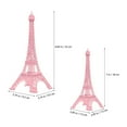 thumbnail image 2 of WHAMVOX 2Ud Torre Eiffel De Aleación Rosa De Escritorio Con Artístico Simple, 2 of 8