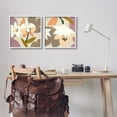 thumbnail image 3 of Stupell Industries Modern Geometric Orchids Botanical & Floral Painting White Framed Art Print Wall Art, 17 x 17, Set of 2, 3 of 10