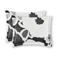 thumbnail image 6 of Mainstays All in One Reversible Comforter and Sheet set- 11 Piece, Queen, Black and White Floral, 6 of 9