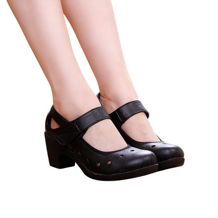 

Todays Clearance Deal Omagie Women s Shoes Classic Casual Round Toe Mid Heels Mid Heel Platform Pumps Thick Heels Sandals Oxfords Comfortable Dress Shoes