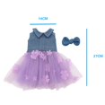 thumbnail image 2 of 5PCS Poupée Chiffons Robe Mignonne avec Pantalon Chaussures Bowknot Clip Sac à Main pour 18" Poupée, 2 of 9
