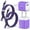 Purple, variant on Compatible for iPhone Charger Block, 2 Pack Wall Charger Adapter with 10FT Charging Cable, Power Adapter Plug USB Brick Cube Charging Block Fast Charger Station Compatible for iPhone, Purple