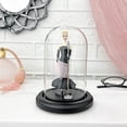 thumbnail image 3 of Plymor 3" x 5" Glass Display Dome Cloche (Black MDF Wood Base), 3 of 3