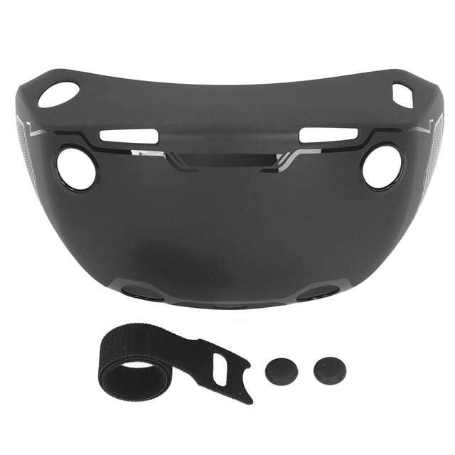 Funda protectora de silicona, totalmente envuelta, resistente al sudor, lavable y con protector de lentes para casco PSVR2.