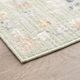 thumbnail image 4 of Crestwood Traditional Oriental 5x7 Sage and Gold Polyester Indoor Area Rug, 5'3'' x 7', 4 of 6