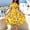 A_ Yellow, variant on Womens Midi Dress Flowy Fit Summer 2026 Wrap V Neck Puff Sleeve Floral Pattern Plus Size Lightweight Irregular Hem for Vacation Wear Green XL