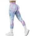 thumbnail image 5 of Women's Seamless Peach Butt Yoga Pants High Waist Tummy Control Fitness Pants Running Sports Tight Pants, 5 of 11
