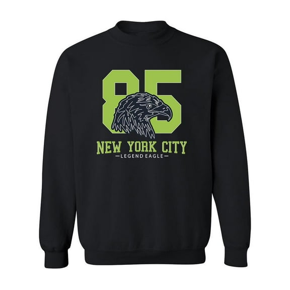 Nyc Legend Eagle Sweatshirt Men -Image by Shutterstock, Male 3X-Large