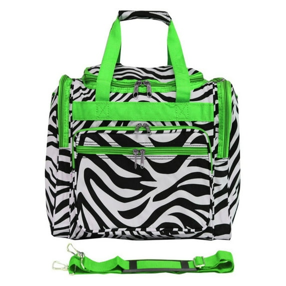 World Traveler Zebra 16 in. Shoulder Duffel Bag