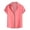 Red, variant on BLCHUNen Short Sleeve Shirts for Men Cardigan Casual Lightweight Breathable Summer Workout Tee Shirts
