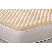 Egg Crate Convoluted Foam Mattress Pad 2" Topper - 2" X 34" X 72"