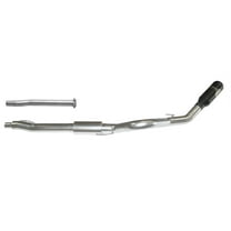 Gibson Exhaust 60-0034 GIB60-0034 METAL MULISHA CAT-BACK SINGLE EXHAUST SYSTEM, STAINLESS Fits select: 2019 FORD F150 SUPERCREW, 2016-2018 FORD F150