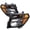 Black Amber, variant on For 2005-2008 Frontier 05-07 Pathfinder Chrome Headlights Headlamps Left+Right
