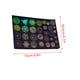 thumbnail image 5 of Injueey Pegatinas transparentes con patrón múltiple Hermoso accesorio de bricolaje Calcomanías para diario Multiusos para hacer tarjetas Type3 NO3, 5 of 6