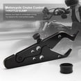 thumbnail image 4 of Universal Motorcycle Cruise Control Throttle Lock Assist Wrist Retainer.(black)(1pc), 4 of 5