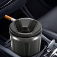 thumbnail image 2 of Car Ashtray for Specific Car Models, with LED Light and Lid, Made of ABS, 2 of 4