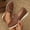 Brown, variant on Women's British Style Leather Loafers, Casual Solid Color Slip On Penny Loafers with Metal Buckle, Comfortable Walking Shoes for Women, Perfect for Daily Outings and Casual Wear