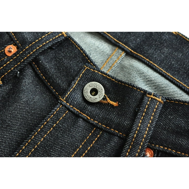 Saucezhan 315XX-18OZ Men's Jeans Indigo Sanforized Selvedge Saucezhan 315XX-18OZ Men's Jeans Indigo Sanforized Selvedge