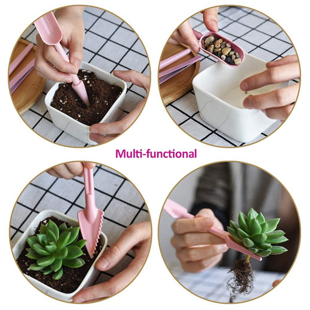 Mini Garden Hand Succulent Miniature Planting Gardening Plant Care Tools Kit New 