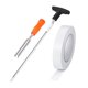 thumbnail image 3 of Removedor de cinta de agarre de golf, pelador de cinta de agarre para golfistas, portátil, fácil de usar, reemplazo Estilo B, 3 of 9