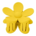 thumbnail image 2 of Pinza De Plástico Para La Mandíbula, Pinzas Para El Pelo, Diente Antideslizante De Doble Bloqueo Para Mujeres Y Niñas, Tocados Cergrey Limon amarillo, 2 of 8