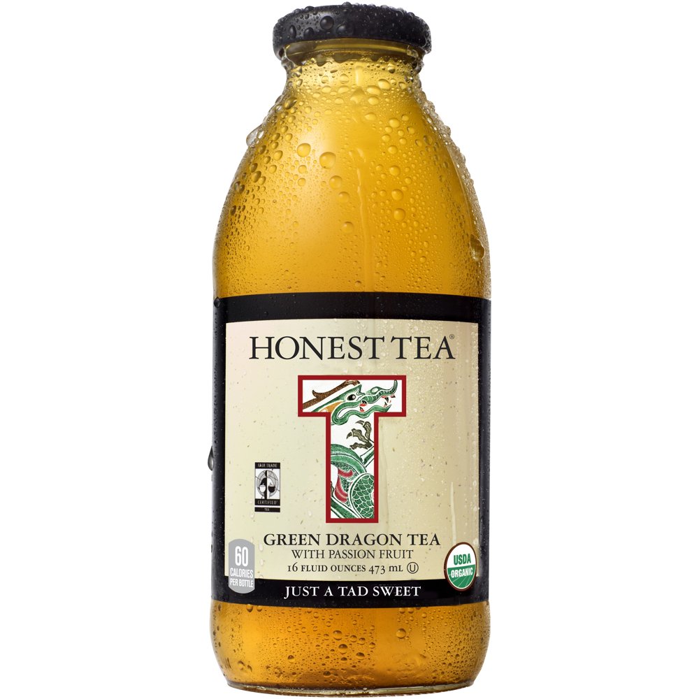 Honest Tea Organic Green Dragon Tea, 16 Fl Oz 12 Count